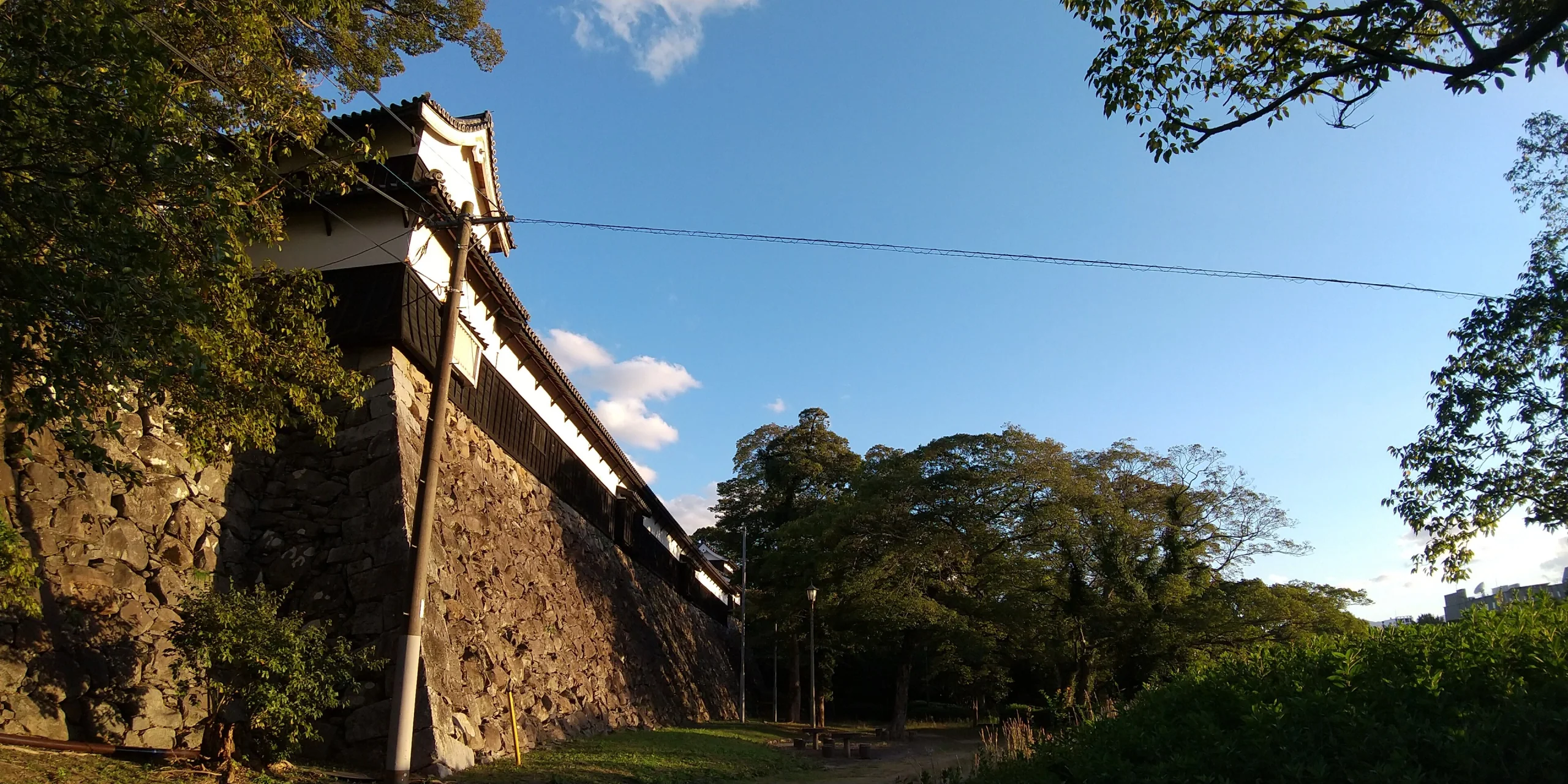 福岡城跡多聞櫓及石垣