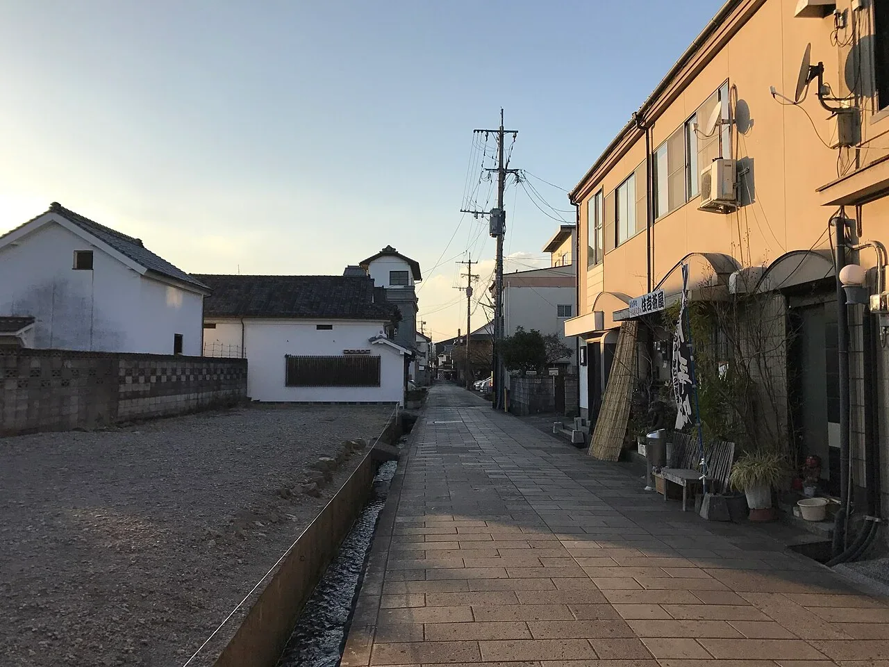 日田豆田町住吉町通的傳統街景