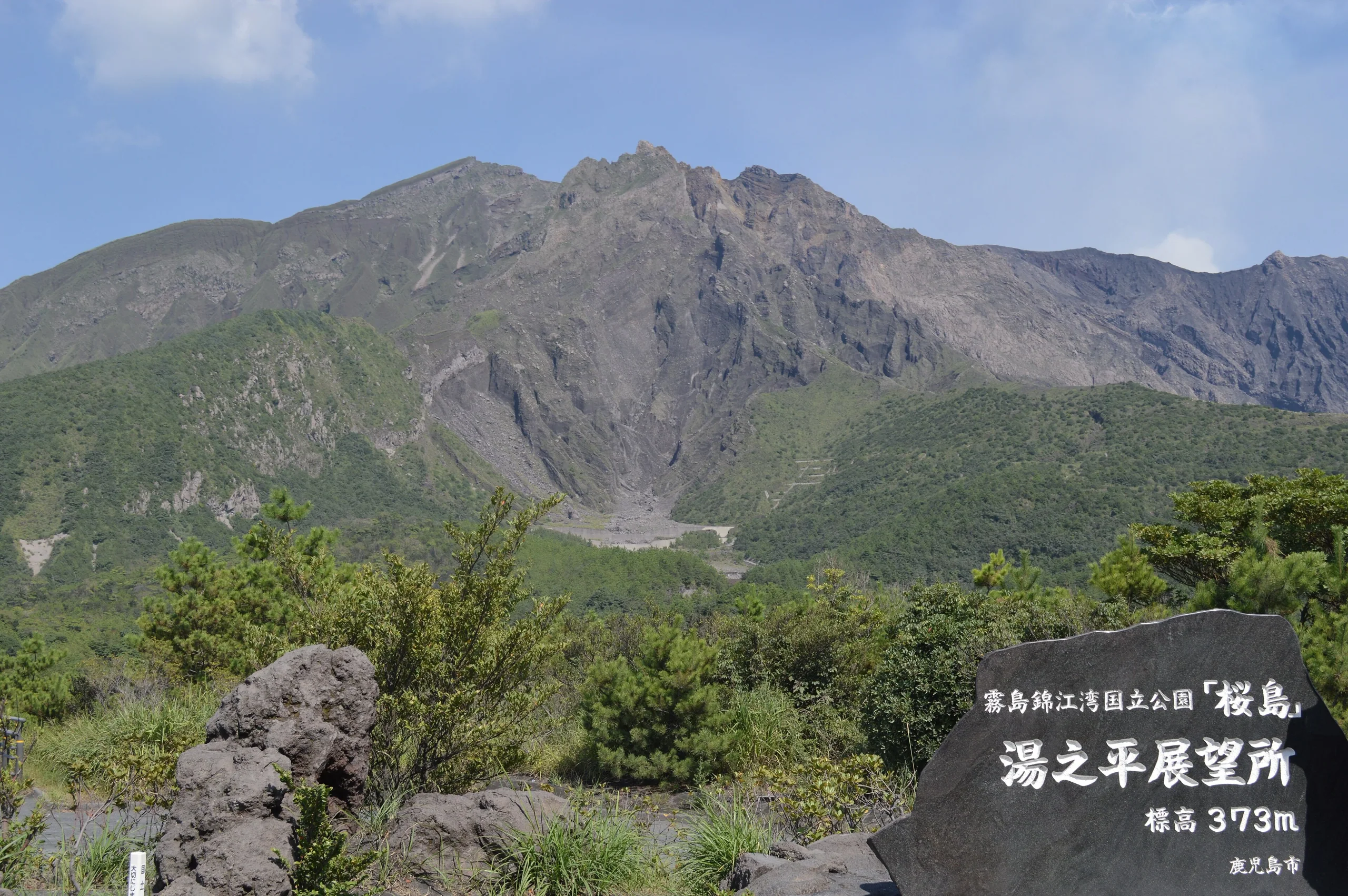 桜島展望資料照