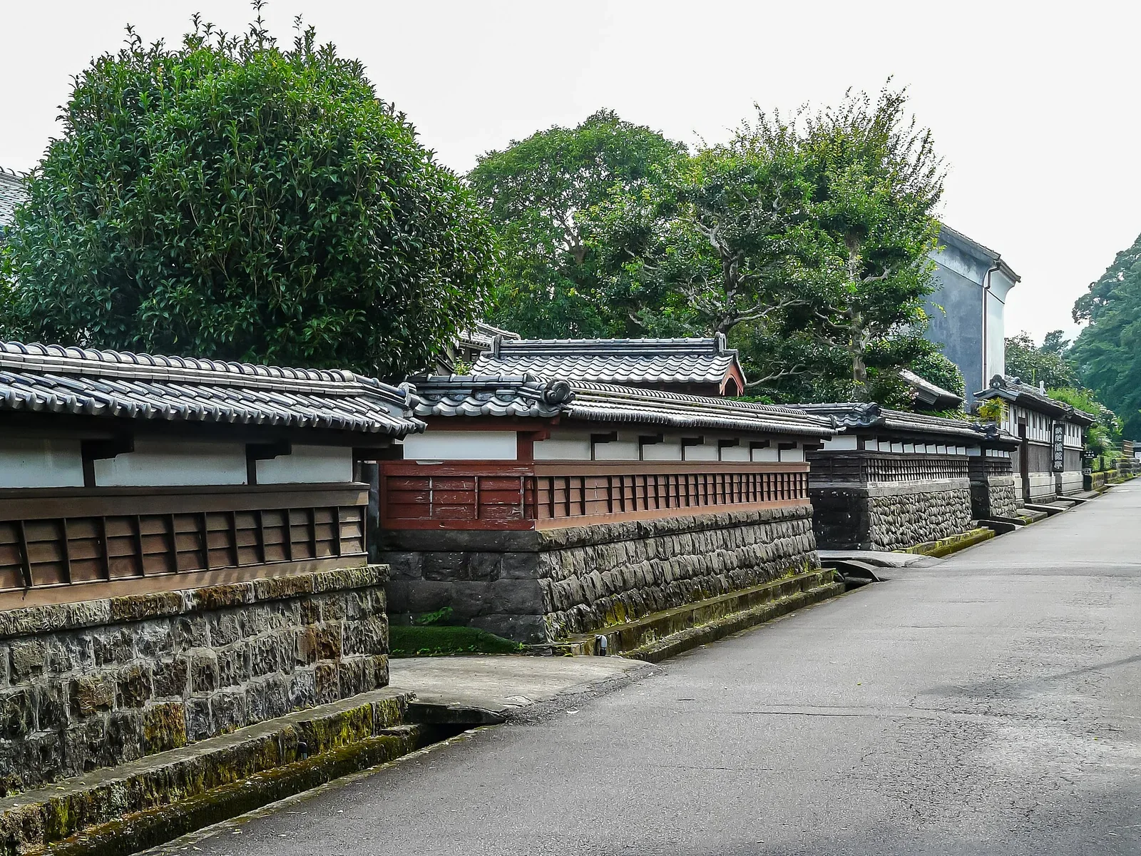 飫肥城下町的橫馬場通街道與傳統屋舍
